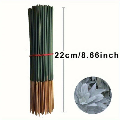 8.66inch Natural-like Incense sticks  for, yoga,meditation,home,camping, Office, long-lasting, Ideal Outdoor Use,Yoga Essentials