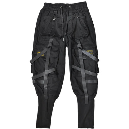 HKSH Spring New Men's Dark China-Chic Version Leggings Trend Ins Casual Overalls Safari Style Chic Ins Cotton Cargo Pants HK4992