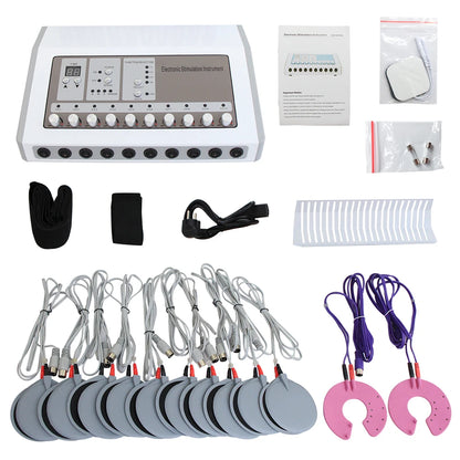 Professional Eletric Muscle Stimulator Weight Loss Machine Cellulite Removal Electrostimulator Relaxation Body Massage Apparatus