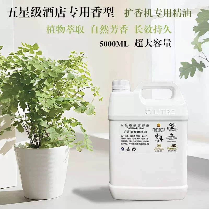 1000ml Large Capacity Aromatherapy Oil Refill - Hotel Grade Fragrance for Diffuser Long-Lasting Oil-Based Non-Fire Incense