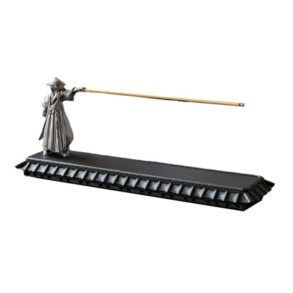 Japanese Samurai Chinese Knight Line Incense Burner Zen Incense Tray Study Incense Seat Incense Insertion Ornament Incense Stick