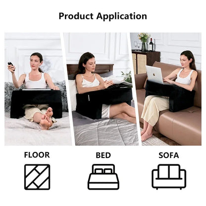 Portable Reading Pillow Lightweight Foldable Cushion Comfortable Back Support For Reading Office Home Outdoor Relaxation