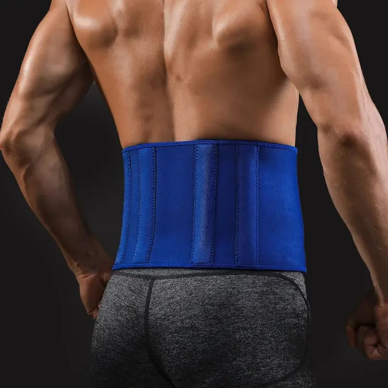 Back Support Brace & Elastic Supports Belly Band Stomach Wrap Waist Belt Waist Trainer for Men Sciatica Pain Relief