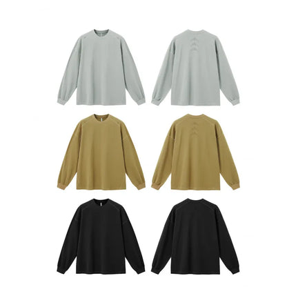 Dragon Scales Hydrogen Long-Sleeve T: Your Breezy Autumn Essential Breathable and Sweat-wicking O-neck Long-sleeved Shirt