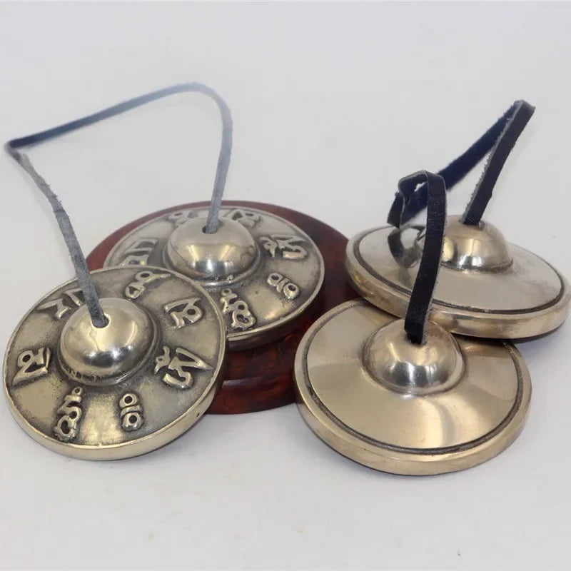Yoga Healing Sounds Tibetan Musical Instrument Bell Diatonic Bells Musical Instrument Jingle Bells Meditation Plates