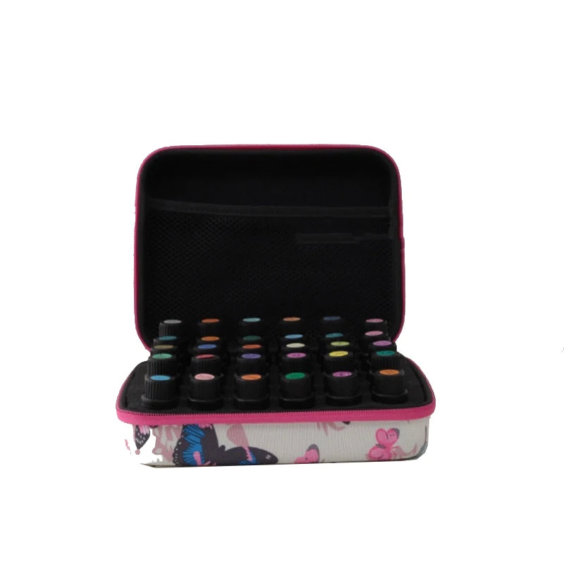 Essential Oil Storage Case for DoTERRA 30 Slots 5ML 10ML 15ML Essential Oil Storage Bag Aromatherapy Perfume Hanging Organizer