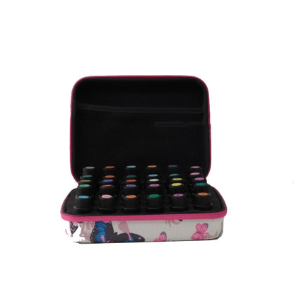 Essential Oil Storage Case for DoTERRA 30 Slots 5ML 10ML 15ML Essential Oil Storage Bag Aromatherapy Perfume Hanging Organizer