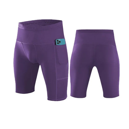 Summer Men Gym Running Shorts Casual Basketball Shorts Quick Dry Sport Training Shorts Elastic Fitness Beach Shorts Man Clothing