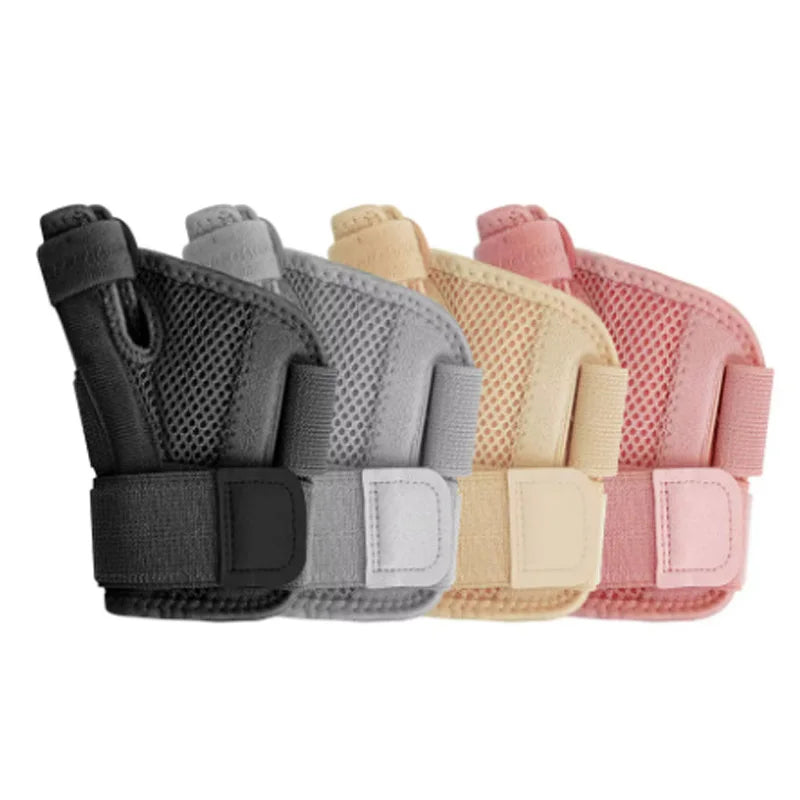 Flexible Fitness Splint Wrist Thumb Support Brace Carpal Tunnel  for Tendonitis Arthritis Thumb Protector Fits Right & Left hand