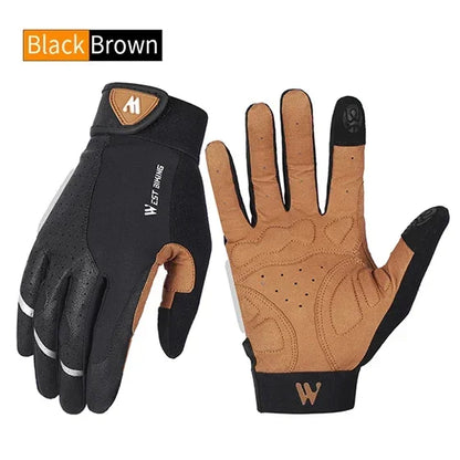 WEST BIKING Mountain Road Bike Gloves Half Finger Summer Cycling Equipment Anti-slip Shock SBR Bicycle Fitness Fingerless Mitten