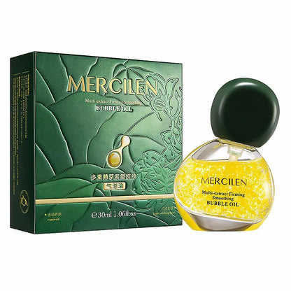 30ml Facial Supplements Skin Active Anti Aging Multi Premium Smoothing Bubble Oil Essence Elastic Delicate Face Serum Skincare