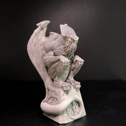 Cthulhu Aromatherapy stone hand carved plaster crafts decorated polishing gift Reiki Healing modern art