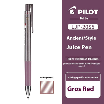 Pilot Juice Up Limited Edition Retro Glitter Metallic Gel Pen 0.4/0.5mm Multi-Color Smooth ST Tip for Writing,Drawing,Journaling