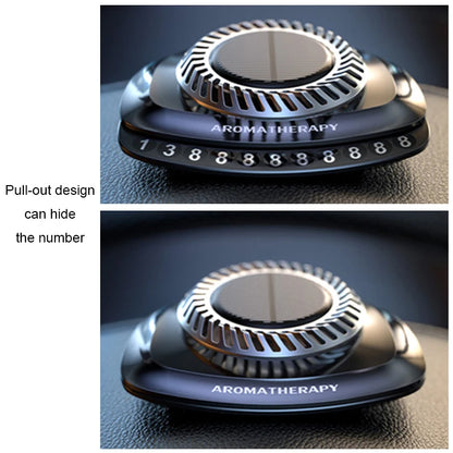 Solar Multifunction Rotary Aromatherapy Automatic Rotation To Diffuse Incense Ceramic Frafrant Flakes Essential Oil Fragrance