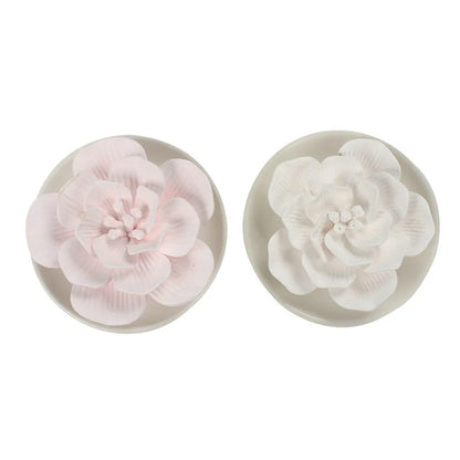 Exquisite Handmade Ceramic Flower Diffuser for Aromatherapy and Decoration
