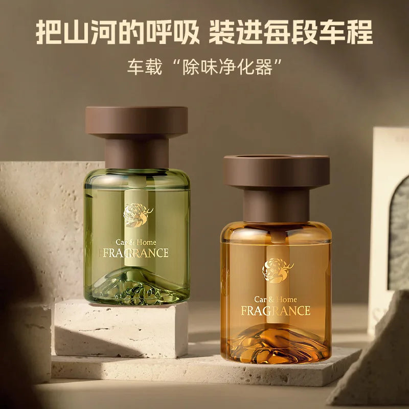 Long-Lasting Fragrance Glass Bottle Aroma Diffuser for Car Home Bathroom Air Purifier Odor Eliminator And Deodorizer