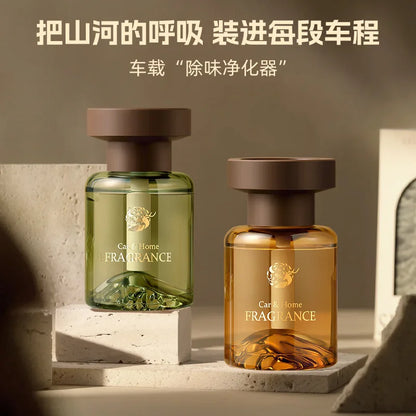Long-Lasting Fragrance Glass Bottle Aroma Diffuser for Car Home Bathroom Air Purifier Odor Eliminator And Deodorizer