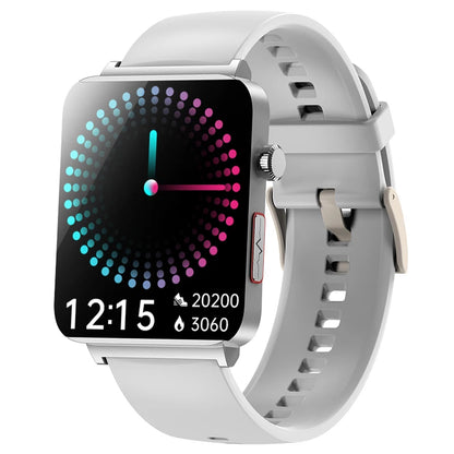 KS03 PRO Health Smart Watch For Men Women Bluetooth Calling Fitness Tracker Smartwatch E/C/G Test Outdoor 1.96" Large Screen SOS