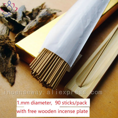 Natural Vietnam Oudh Incense Stick Cambodian Oud Arab Incense 20cm+90 Sticks Natural Sweet Aroma For Yoga Fresh Air Aromatherapy