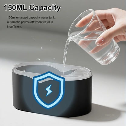 Flame Humidifier Fragrance Diffuser Fire Air Humidifier Aromatherapy Essential Oil Diffuser for Home Room Flame Aroma Diffuser