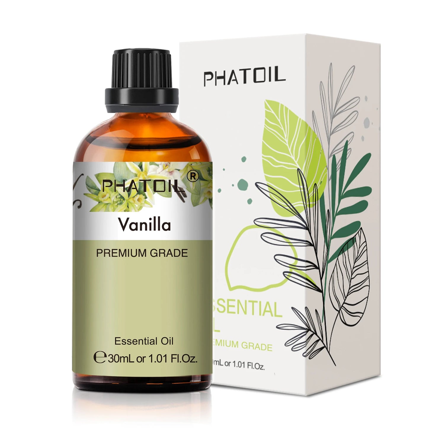 PHATOIL Reed Diffuser Essential Oil For Aromatherapy-30ml Lavender Lemon Eucalyptus Sweet Orange Sandalwood Aroma Essential Oils