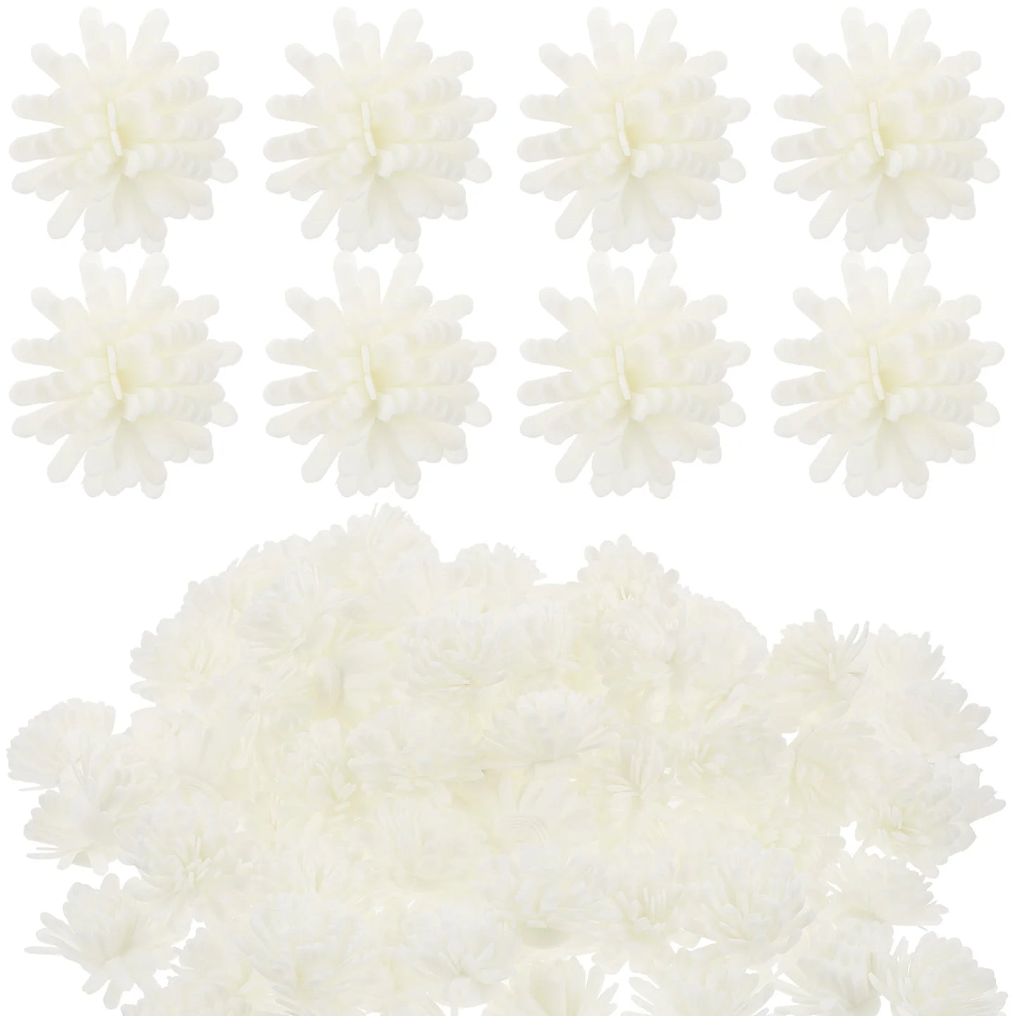 100 Pcs Pe Flower Diffuser Aromatherapy Essential Oil Mini Desk Office Bathroom Sticks Home Decor Elegant Diffuser Sticks