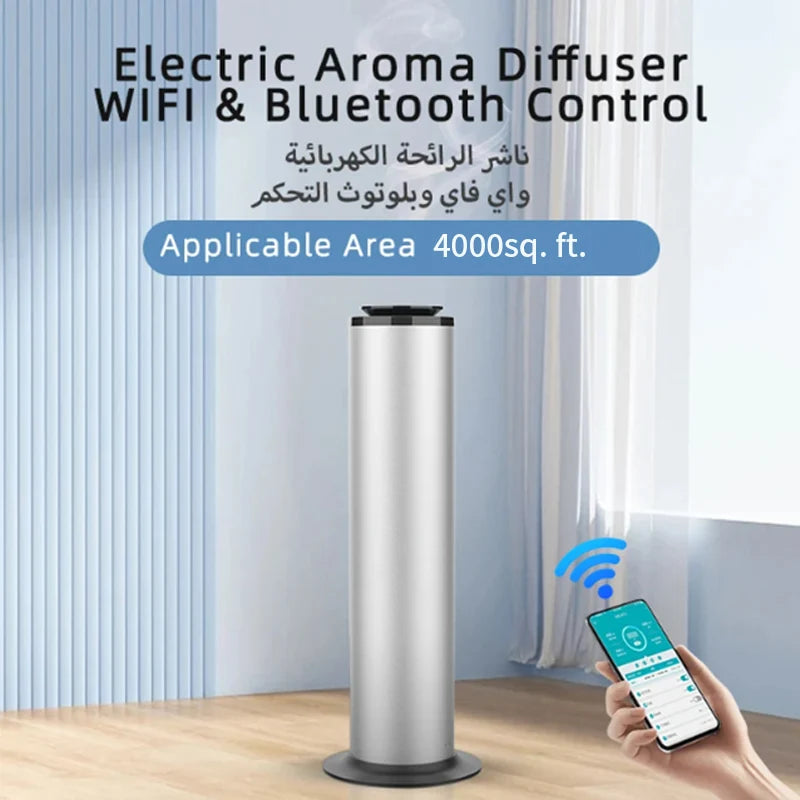 Namste 1500m³ Intelligent Aroma Diffuser WIFI Bluetooth Control 500ML Essential Oil  Home Hotel Fragrance Diffusers No Water