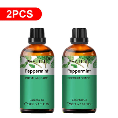 PHATOIL Reed Diffuser Essential Oil For Aromatherapy-30ml Lavender Lemon Eucalyptus Sweet Orange Sandalwood Aroma Essential Oils