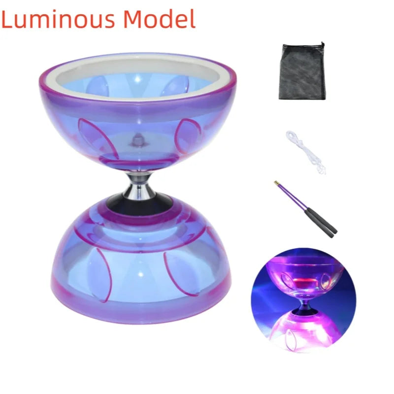 Portable Diabolo Chinese Yoyo Diabolo Set Portable Fitness Gear For Adults Kids Elderly Outdoor Indoor Agility Exercise
