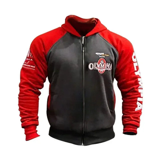 Men Gyms Hoodies Gyms Fitness Bodybuilding Sweatshirt Pullover Sportswear Male Workout Hooded Jacket Clothing