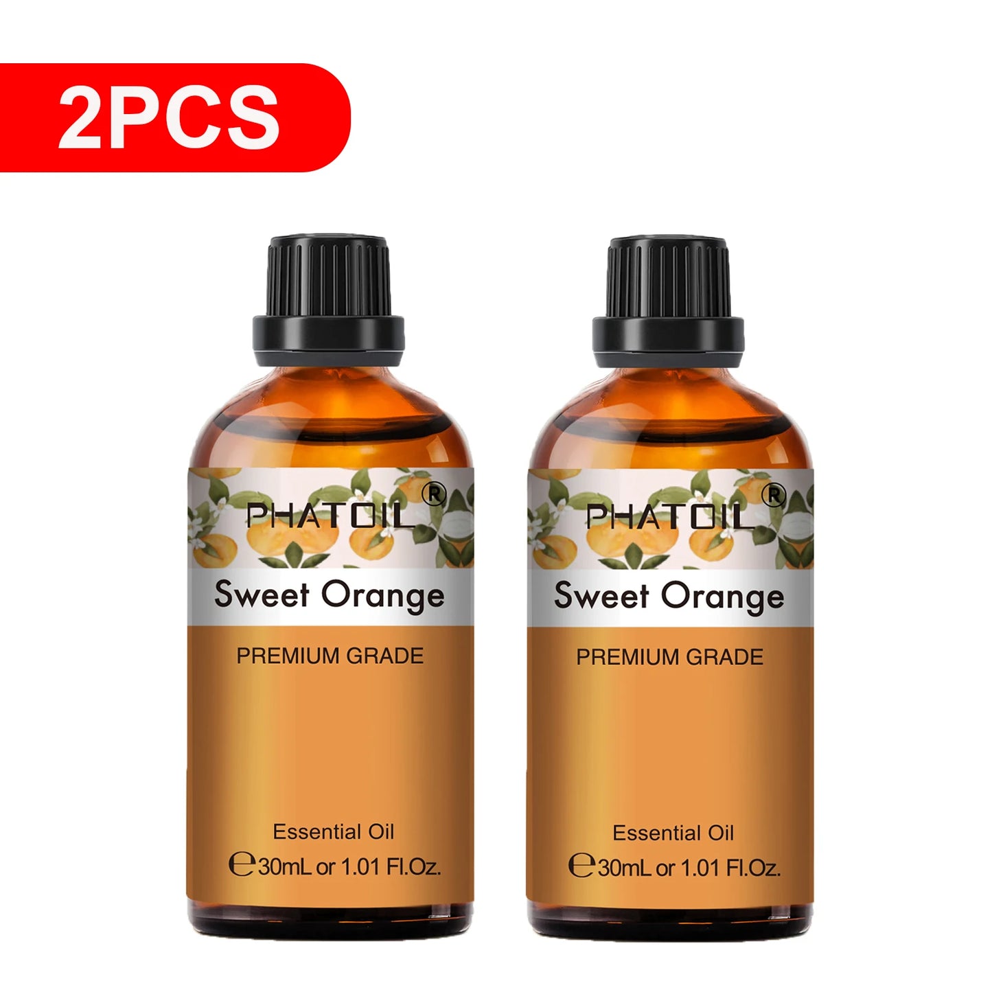 PHATOIL Reed Diffuser Essential Oil For Aromatherapy-30ml Lavender Lemon Eucalyptus Sweet Orange Sandalwood Aroma Essential Oils