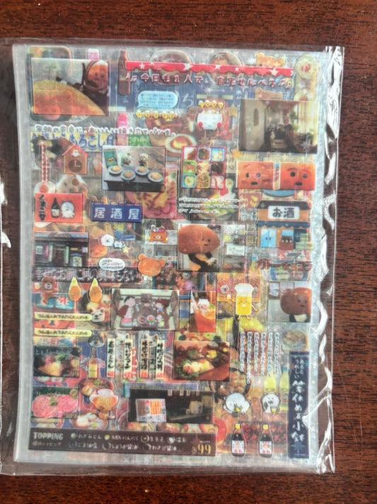 10Pcs Laser Retro Japanese Stickers Diy Diary Journaling Material Decoration Sticker Aesthetic for Laptop Stationery