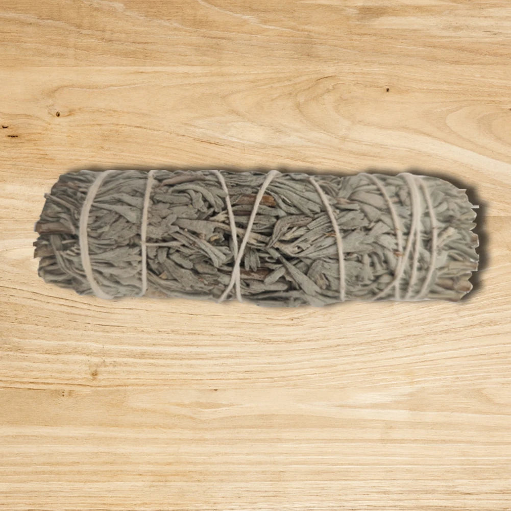 Incense Blue Sage Bundle Smudge Sticks Burning Healing Meditation Incense Rat Tail Grass Sticks Portable Burning Aromatherapy