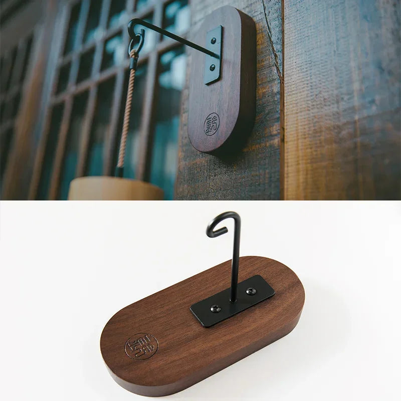 Chord G-B-D-C Bamboo Wooden Wind Chimes Handmade Japan Style Windchime for Outdoor Garden Patio Home Decor Meditation Relaxation