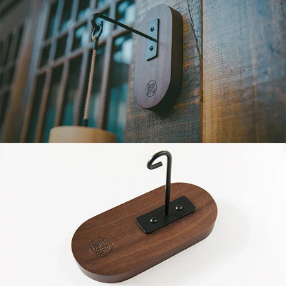 Chord G-B-D-C Bamboo Wooden Wind Chimes Handmade Japan Style Windchime for Outdoor Garden Patio Home Decor Meditation Relaxation