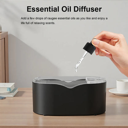 Flame Humidifier Fragrance Diffuser Fire Air Humidifier Aromatherapy Essential Oil Diffuser for Home Room Flame Aroma Diffuser