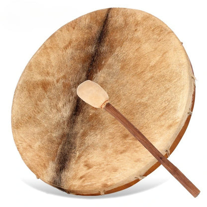 Large Shaman Drum Adults Practice Shaman Drum Spiritual Relaxation Sheepskin Drums Professional Percussion Musical Instruments