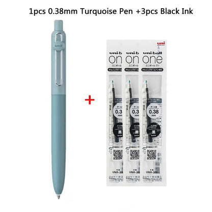 New Uniball Gel Ink Pen 0.5/0.38mm Multiple Colors Rod Smudge-Proof Fine Writing Without Fatigue Notes Journaling Drawing Tools