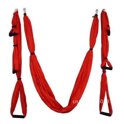 Aerial Yoga Swing with Extension Straps Antigravity Yoga Hammock Aerial Trapeze Sling  Inversion Tool for Home Gym Fitness