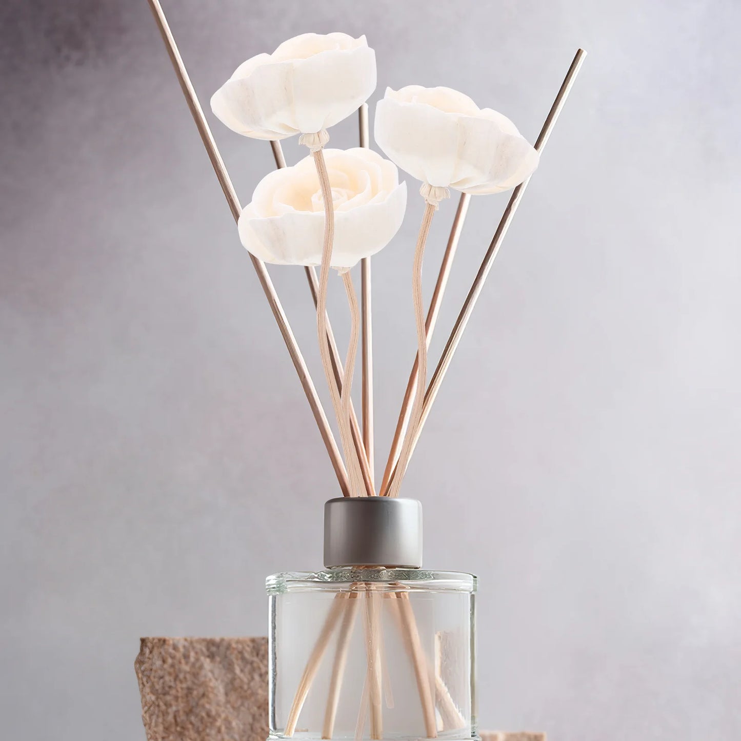 Artificial Flowers Diffuser for Essential Oils Outdoors Aromatherapy Diffusers Sticks Incense Rattan Office