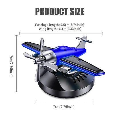 Solar Rotating Car Perfume Diffuser Car freshensers Helicopter Car Interior Decoration Accessories Aromatherapy With Perfume
