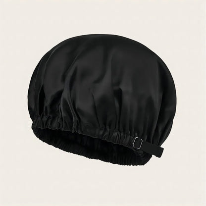 22 Momme 100% Mulberry Silk Bonnet for Sleeping Women, Adjustable Double Layer Silk Hair Wrap for Sleeping Hair Care