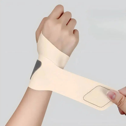Ultra Thin Fixed Spandex Sport Wrist Guard Brace for Wrist Sprain Tendonitis with Fastener Tape Fitness And Sports Wrap Joint Su