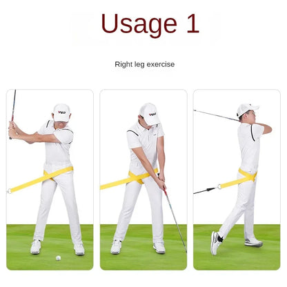 PGM Golf Swing Turn Training Belt Exercise Physical Fitness Stretch Rope HL014