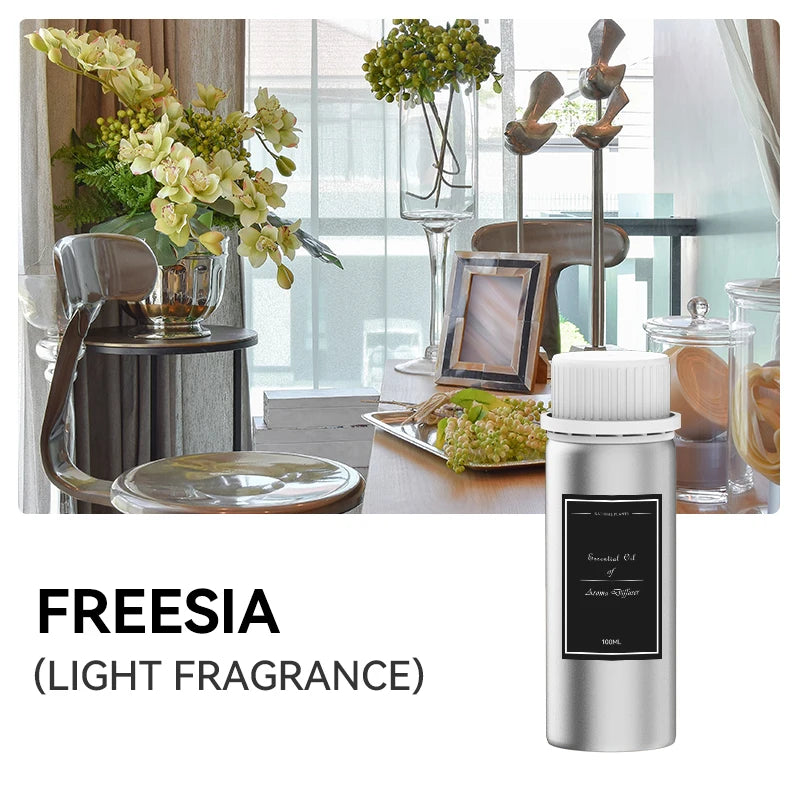 100ml Aluminum Bottle Essential Oil Car Aromatherapy Machine Essential Oil Supplement Suitable For Home Aromatherapy Machine
