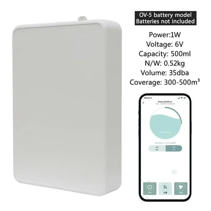 500m³ Aroma Diffuser Automatic Scent Air Machine For Home Professional Waterless Essential Oil Diffuser Electric Air Freshener