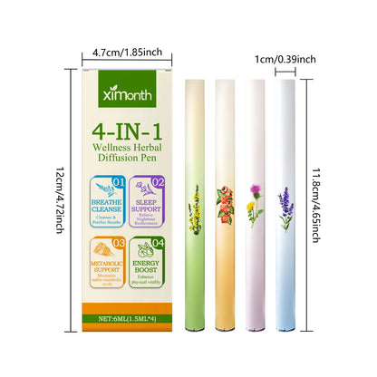 Herbals Combination Sticks Natural Aromatherapys Diffuser with Properties for Daily Use