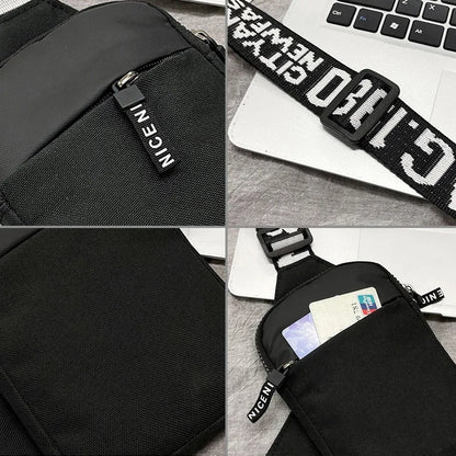 Chest Pack Fitness Yoga Outdoor Mini  Men Sports Running Bear Printing Series Fashion Chest Bag for Women for Men