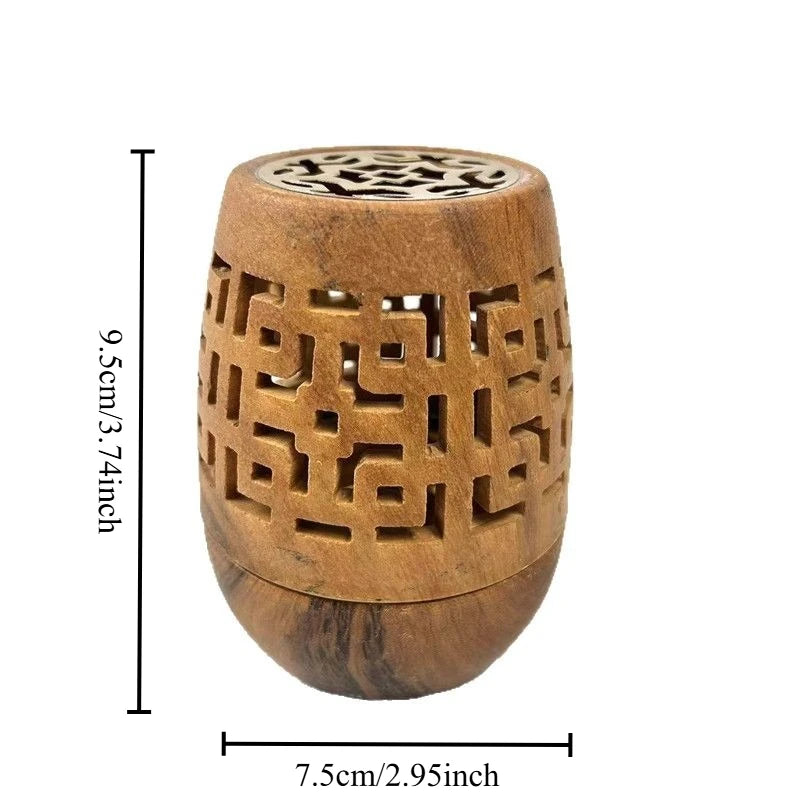 Middle Eastern Aromatherapy Furnace Hollow Shape Incense Burner European Desktop Living Room Decoration Creative Arabic