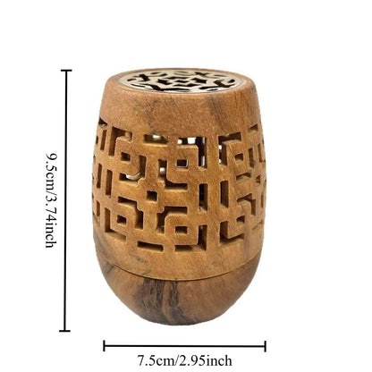 Middle Eastern Aromatherapy Furnace Hollow Shape Incense Burner European Desktop Living Room Decoration Creative Arabic
